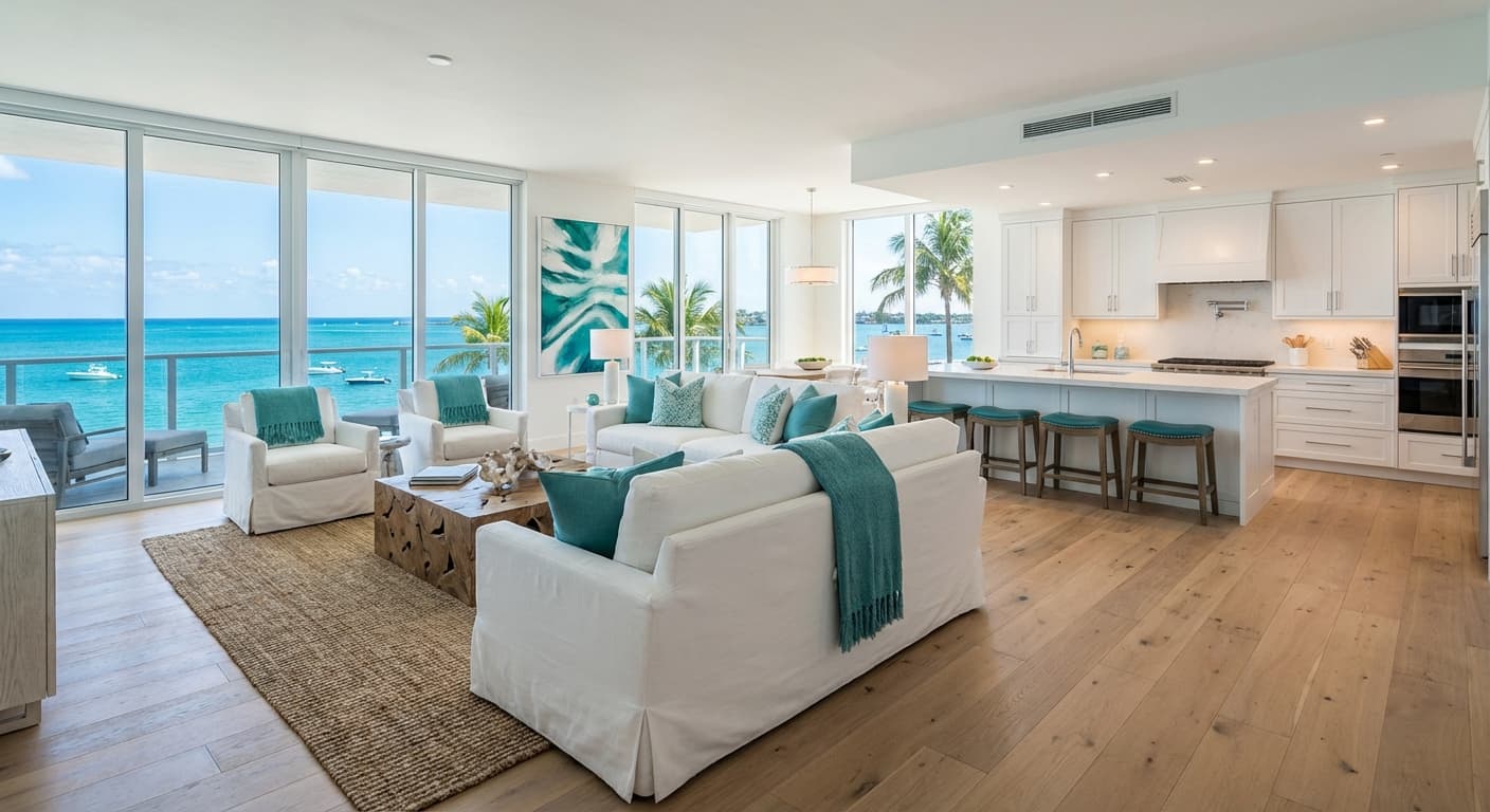 Modern unit interior